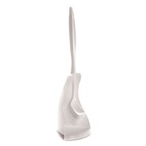 Toilet Brush Set with Mildew Resistant Bristles & Holder | Durable Plastic by CW Brands