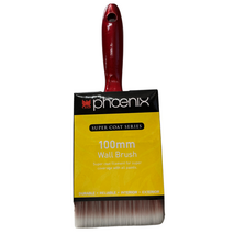 Wall Brush 100mm | Suitable for All Paint Types | Comfortable Grip & Even Coverage by CW Brands