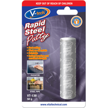 Steel Repair Putty 50g | Rapid-Setting Formula | High-Strength Bonding | Excellent Adhesion by CW Brands