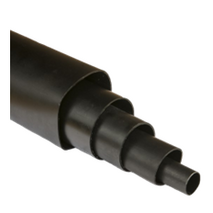 Glue Lined Thinwall Tubing | 3:1 Shrink Ratio | UV Stabilised & Flame Retardant | 1.2m | Black by United Manufacturers Australia