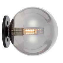 GASTON WALL LIGHT BLACK