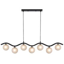 ORTON 7 LIGHT PENDANT BLACK