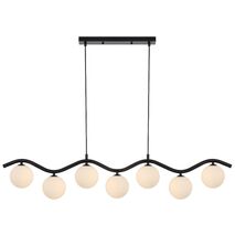 ORTON 7 LIGHT PENDANT BLACK