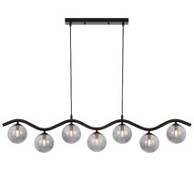 ORTON 7 LIGHT PENDANT BLACK