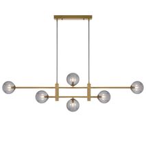 TYSON 6 LIGHT PENDANT ANTIQUE GOLD