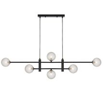 TYSON 6 LIGHT PENDANT BLACK