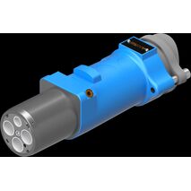 PS 1100V 150A 4P Plug Blue FLP Removable Body