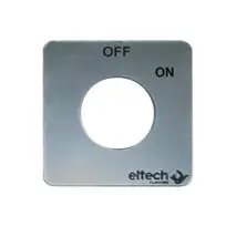 2 Position Label to suit Cam Switch (OFF/ON)