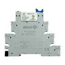Single Pole Relay & Base 6 Amp 12V AC/DC – Screw Clamp Terminal
