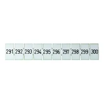 Terminal Marker Strip 291-300 To Suit 2.5mm
