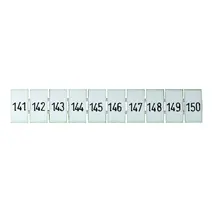 Terminal Marker Strip 141-150 To Suit 4.0mm
