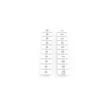 Terminal Marker Strip 311-320 To Suit 4.0mm