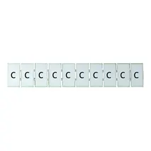 Terminal Marker Strip Letter C To Suit 4.0mm
