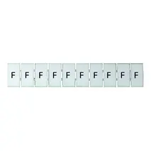 Terminal Marker Strip Letter F To Suit 4.0mm
