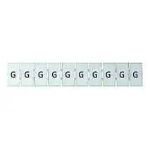 Terminal Marker Strip Letter G To Suit 4.0mm