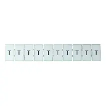 Terminal Marker Strip Letter T To Suit 4.0mm