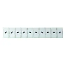 Terminal Marker Strip Letter Y To Suit 4.0mm