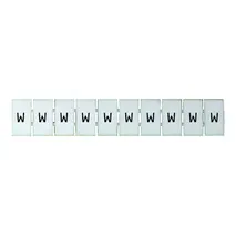 Terminal Marker Strip Letter W To Suit 4.0mm