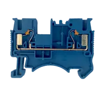 DS Series Spring Clamp Terminal – Top Entry – 2 Way 2.5mm – Blue
