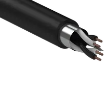 Instrumentation Cable 2 Pair 0.5mm 7/030 O/A Screened – 0.6/1kv Special – LSZH Black