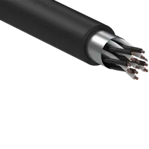 Instrumentation Cable 6 Pair 0.5mm 7/030 O/A Screened – LSZH Enviroflex Black