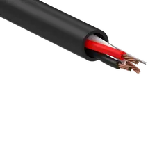 JC Data Cable – 3 Core Unscreened – Black