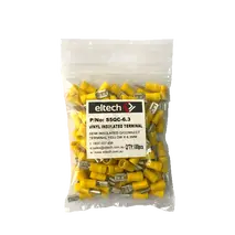 Pre-Insulated Quick Connectors – Semi Insulated Female – Yellow 6.3mm