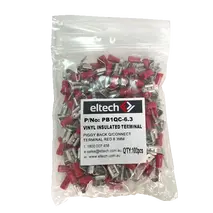 Pre-Insulated Quick Connectors – Piggy Back – Red 6.3mm