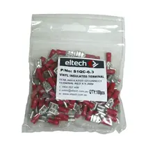 Pre-Insulated Quick Connectors – Semi Insulated Female – Red 6.3mm
