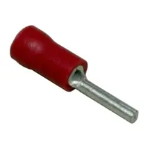 Pre-Insulated Pin Terminal – Single – Red – 12mm