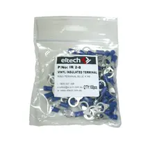 Pre-Insulated Ring Terminal – Single – Blue M8