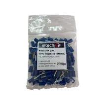 Pre-Insulated Pin Terminal – Single – Blue – 10mm