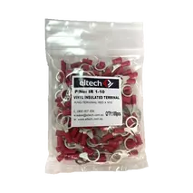 Pre-Insulated Ring Terminal – Single – Red M10
