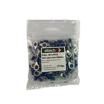 Pre-Insulated Ring Terminal – Twin – Blue M8