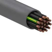 Flexible Control Cable 17C+E 0.75mm V75 300/500V Grey