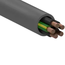 Flexible Control Cable 4C+E 0.75mm V75 300/500V Grey