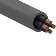 Flexible Control Cable 4C No Earth 0.5mm V75 300/500V Grey