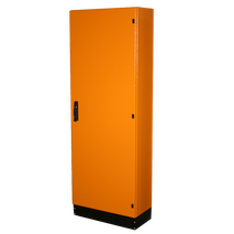 Floor Mount Enclosure 800w x 1800h x 300d – Single Door – Orange