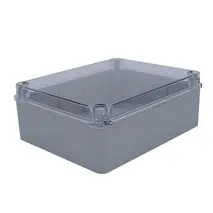 ABS Junction Box – 250w x 200h x 90d – Transparent Cover