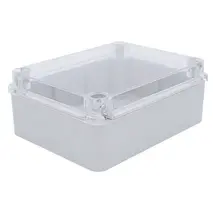 ABS Junction Box – 190w x 145h x 80d – Transparent Cover
