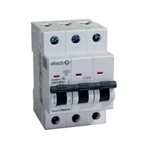 MCB 10A 3 pole 6kA