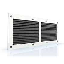Cover With Louver 1000 x 400mm Grey