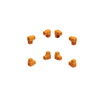 L Corner Module – Set of 8 Orange RAL 2000