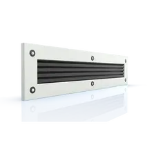 Cover With Louver 800 x 200mm Grey