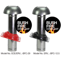 Thru Roof Vent BAL 12.5 | 200mm Diameter | Ember Protection & Relief Vent Design | Fantech
