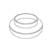 Circular Duct Reducer Ø200mm to Ø150mm | Durable Metal | Compatible with Flexible Ducts | Residential Use by Fantech