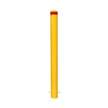 Fixed Bollard 1700mm | Hot Galvanised Steel | Yellow Powder Coating | In-Ground Installation by Gorilla Hartman