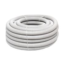 50mm Grey Medium Duty Corrugated Conduit (25m)