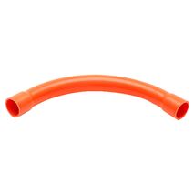 40mm Orange Heavy Duty 90° Sweep Bend