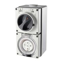 5 Pin Round Industrial Switch & Socket 32A